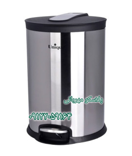 سطل زباله استیل یونیک مدل UN_4430 ظرفیت ۱۶ لیتر