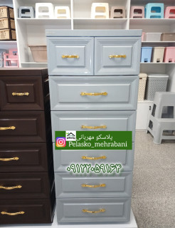 دراور ۶ طبقه رنگ طوسی / s6