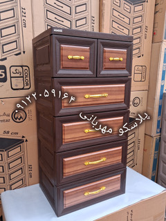 دراور ممتاز پلاستیک ۵ طبقه ,۶ کشو مدلS5